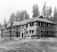 Apartment house construction Essondale (area approximately west of West Lawn) 1929 